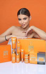 Estelin Vitamin C Plus Hyaluronic Acid Niacinamide Skin Care 7 Piece Set