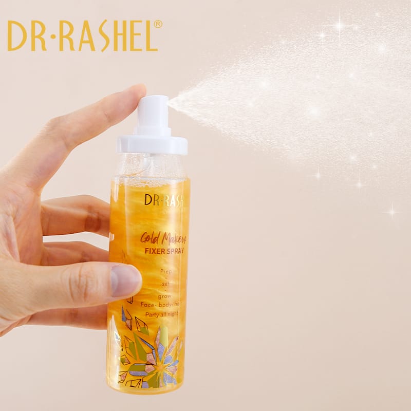 Dr.Rashel Lightweight & Moisturizing Gold Makeup Fixer Spray - Dr-Rashel-Official