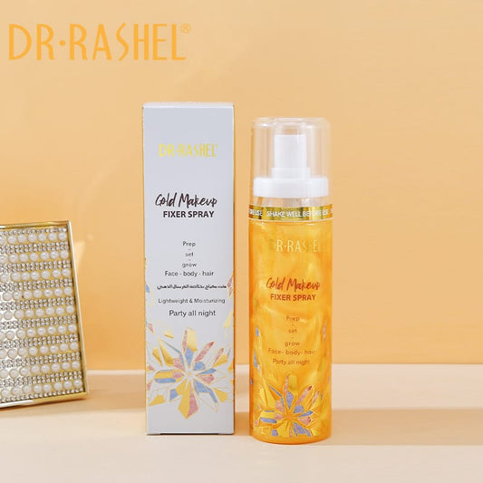 Dr.Rashel Lightweight & Moisturizing Gold Makeup Fixer Spray - Dr-Rashel-Official