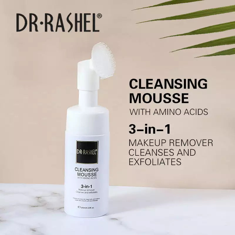 Dr.Rashel Amino Acid Cleansing Mousse Bubble Freckles Makeup Removal Facial Cleanser - 125ml - Dr-Rashel-Official