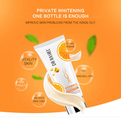 Dr.Rashel Vitamin C Brightening & Anti Aging Whitening Cream for Private Body Parts for Girls & Women - 80ml - Dr-Rashel-Official