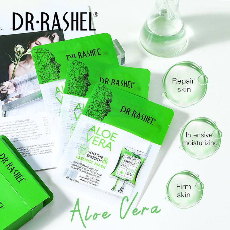 Dr.Rashel Aloe Vera Soothe & Smooth Essence Mask - Dr-Rashel-Official