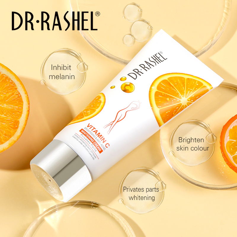 Dr.Rashel Vitamin C Brightening & Anti Aging Whitening Cream for Private Body Parts for Girls & Women - 80ml - Dr-Rashel-Official