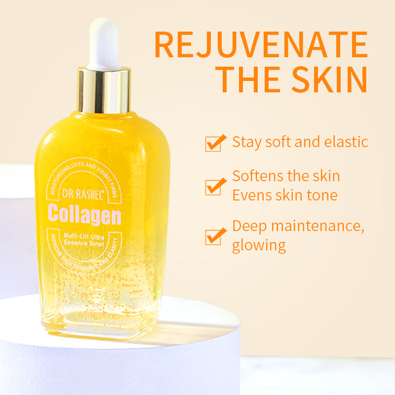 DR RASHEL Collagen Multi-Lift Ultra Anti-wrinkle Essence Toner 100ml - Dr-Rashel-Official
