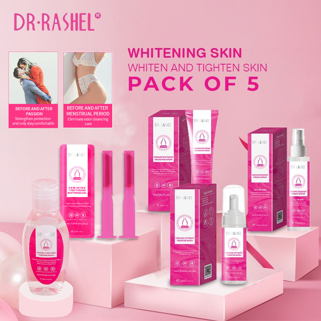 Dr.Rashel Feminine Private Care Series With Wash - Pack of 5 - Dr-Rashel-Official