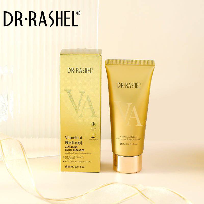 DR RASHEL Face Wash Vitamin A Retinol Anti-aging Facial Cleanser 80ml - Dr-Rashel-Official