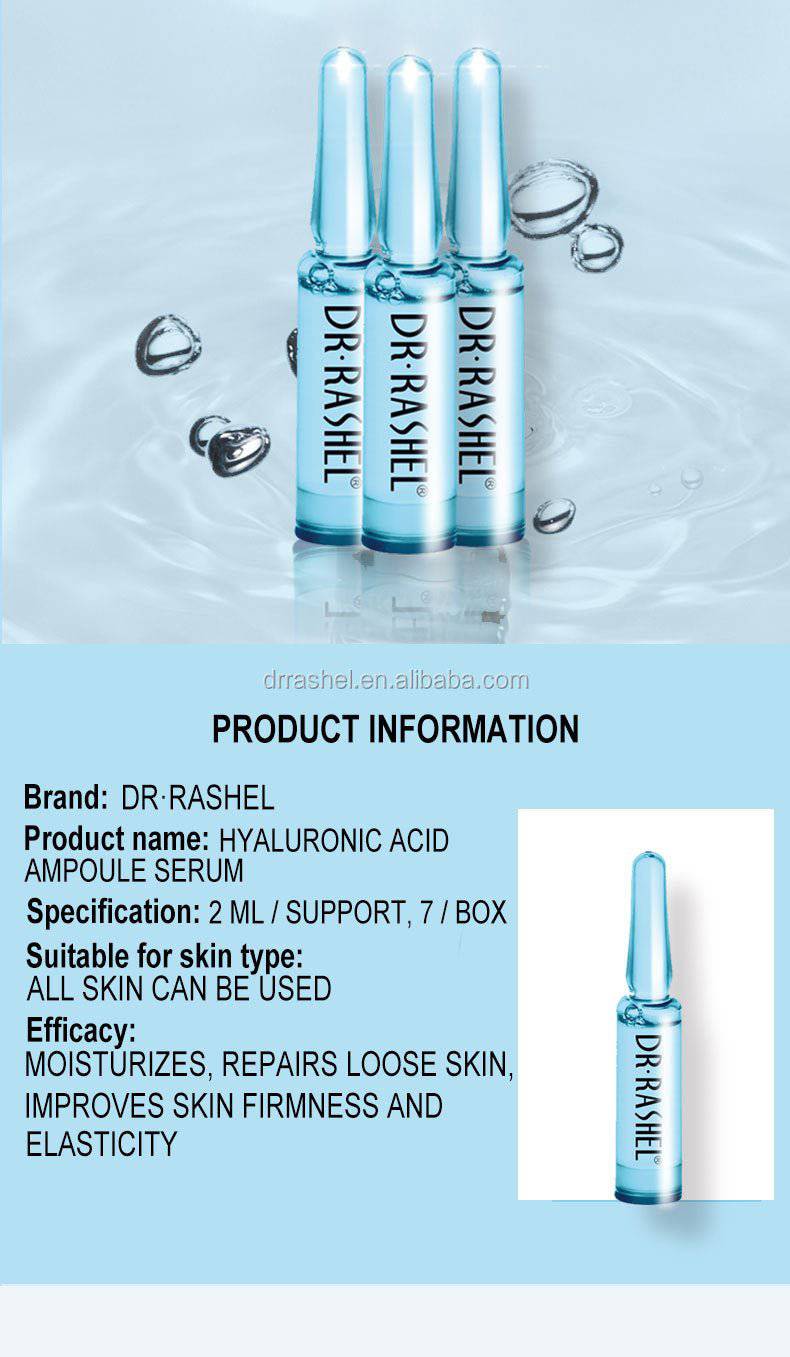DR RASHEL Skin Care Hyaluronic Acid Ampoule Serum 2ml x 7pcs - Dr-Rashel-Official