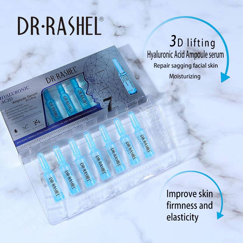 DR RASHEL Skin Care Hyaluronic Acid Ampoule Serum 2ml x 7pcs - Dr-Rashel-Official
