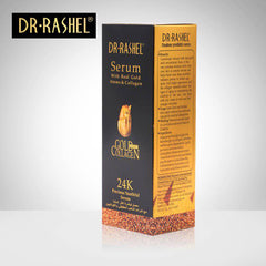DR.RASHEL 24 K Real Gold Atoms Ampoule Collagen Makeup Primer Anti Wrinkle Hyaluronic Acid Face Whitening Serum - Dr-Rashel-Official