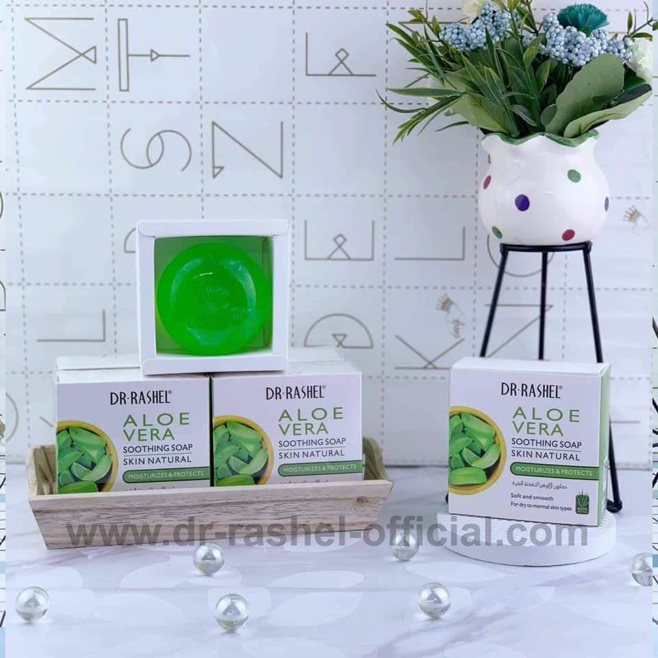 Dr.Rashel Aloe Vera Soothing Skin Natural Soap - 100gms - Dr-Rashel-Official