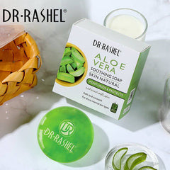 Dr.Rashel Aloe Vera Soothing Skin Natural Soap - 100gms - Dr-Rashel-Official