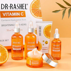 Dr.Rashel Vitamin C Brightening Anti Aging Skin Care Set Pack of 5 in Gift Box - Dr-Rashel-Official