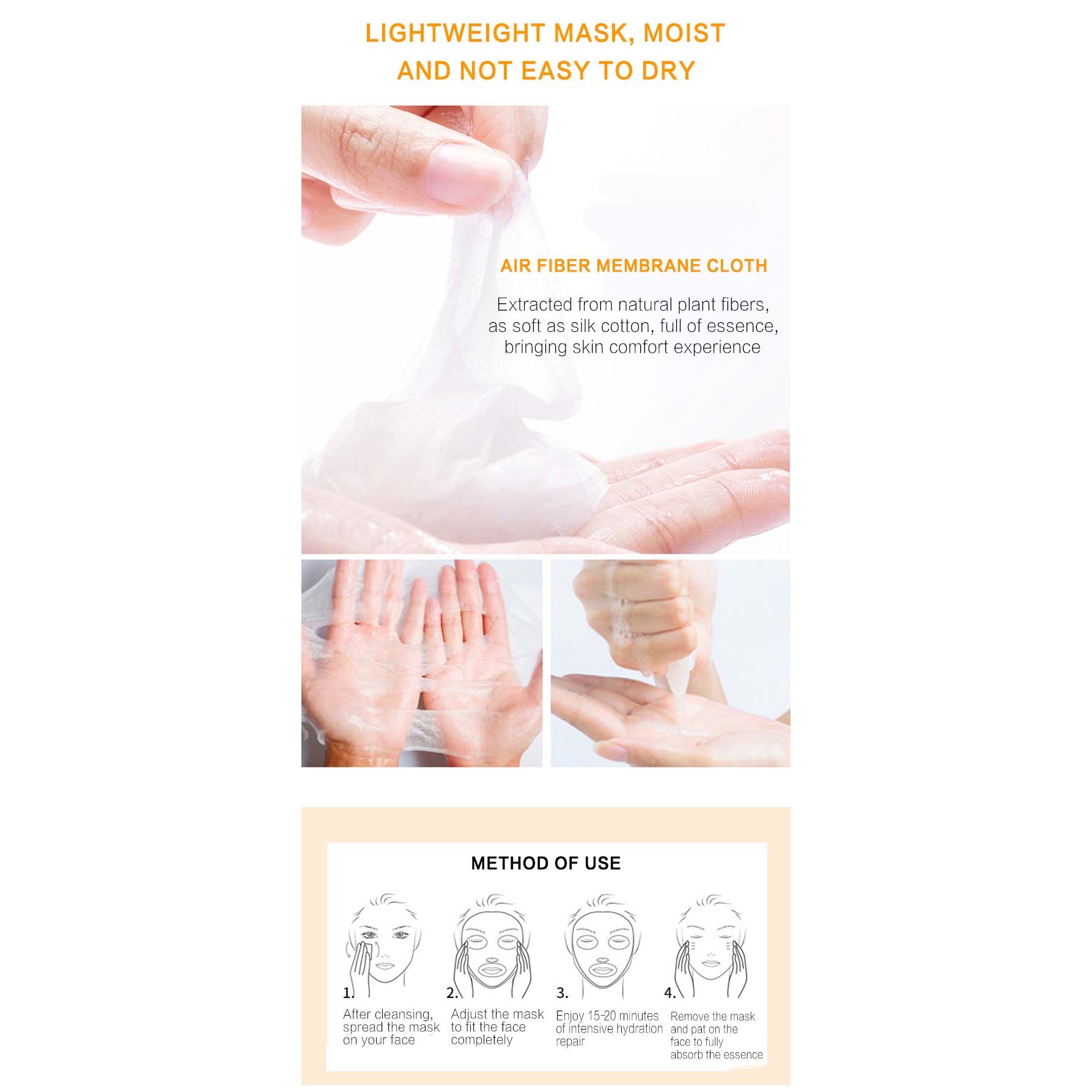 Dr.Rashel Vitamin C Brightening & Anti-Aging Silk Mask - Dr-Rashel-Official