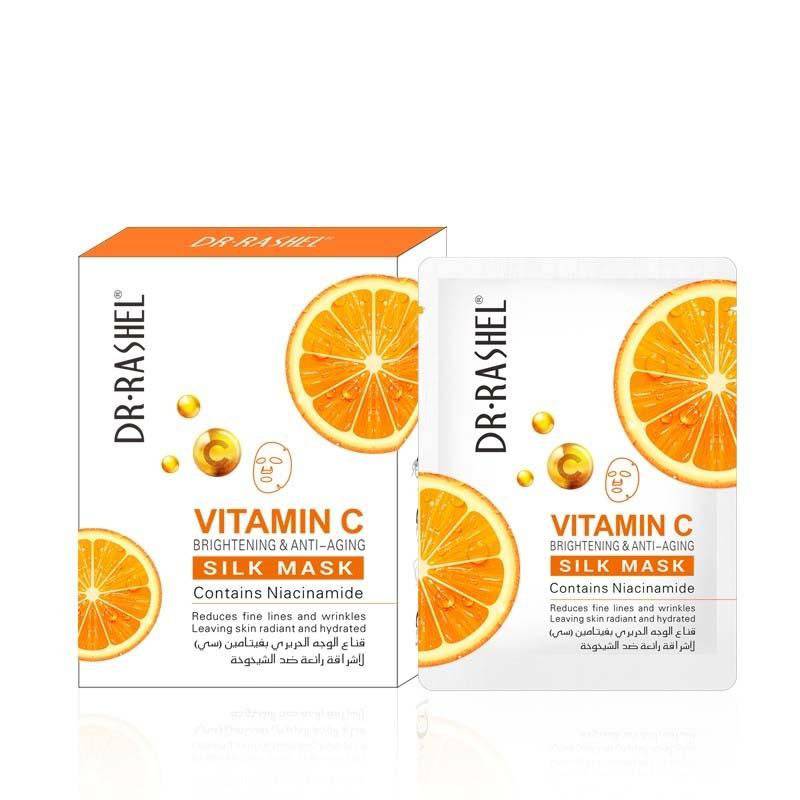 Dr.Rashel Vitamin C Brightening & Anti-Aging Silk Mask - Dr-Rashel-Official