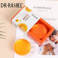 Dr.Rashel Vitamin C Brightening & Anti Aging Whitening Soap - 100gms - Dr-Rashel-Official