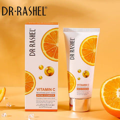 Dr.Rashel Vitamin C Brightening Facial Cleanser with Hyaluronic Acid - 80ml - Dr-Rashel-Official