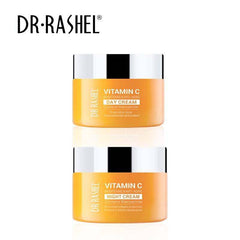 Dr.Rashel Vitamin C Day Cream + Night Cream - Pack of 2 - Dr-Rashel-Official
