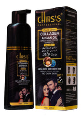 Chirs`s Professional Collagen Argan Oil Speedy Hair Color Shampoo - 200ml