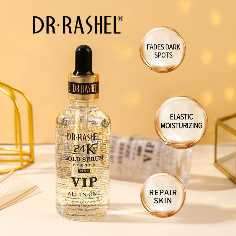 Dr.Rashel Gold Serum 99.9% VIP All In One Pure Gold - 50ml - Dr-Rashel-Official