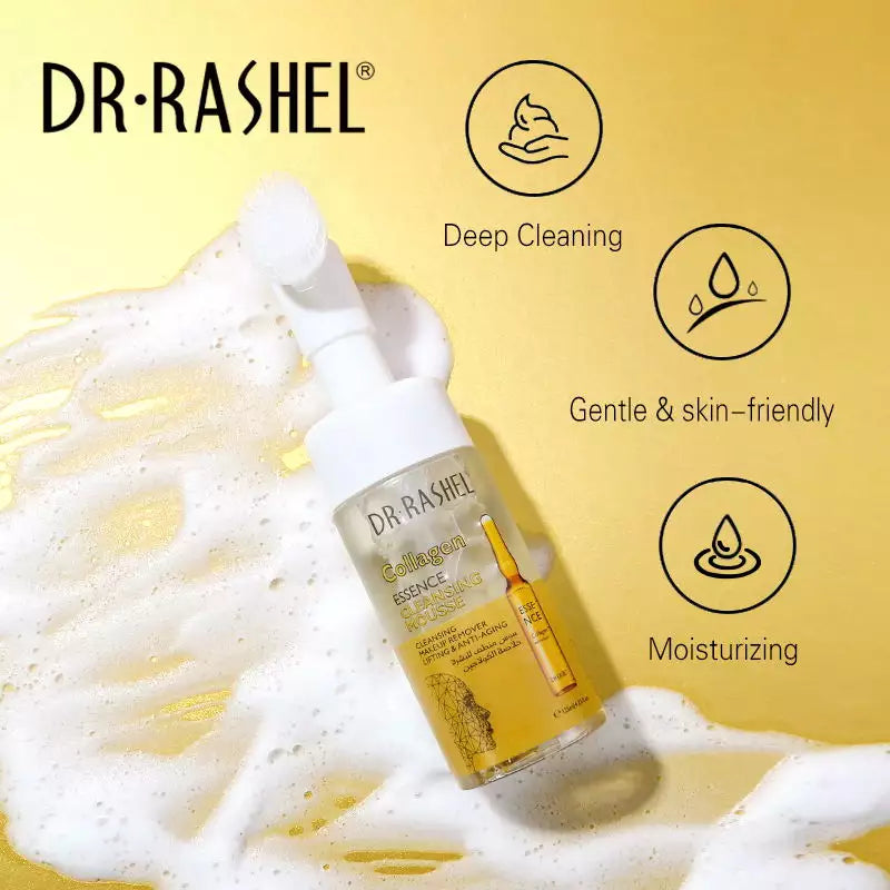 Dr.Rashel Collagen Essence Cleansing Mousse - 125ml - Dr-Rashel-Official