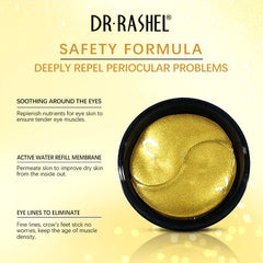 Dr.Rashel Hydrogel 24K Gold Eye Mask - 60pcs - Dr-Rashel-Official