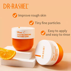 Dr. Rashel Vitamin C Exfoliating & Brightening Face & Body Scrub - Dr-Rashel-Official