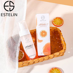 ESTELIN Skin Care Deep Cleaning Pore Cleaning Vitamin C Cleansing Mousse 135ML - Dr-Rashel-Official