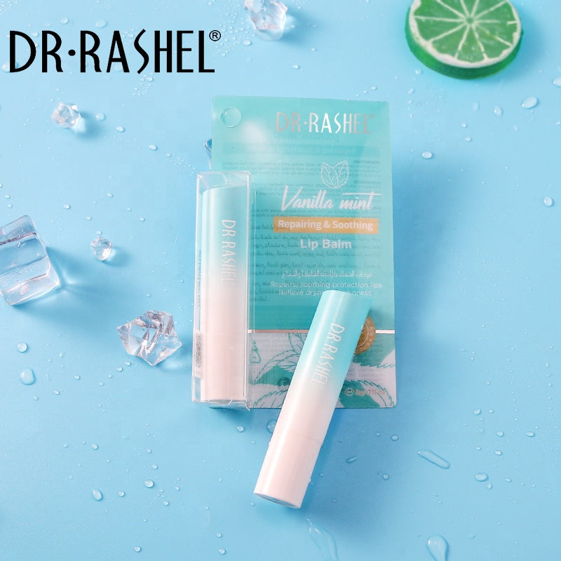 DR RASHEL Lip Balm Series Repairing & Soothing Lips - Vanila Mint - Dr-Rashel-Official