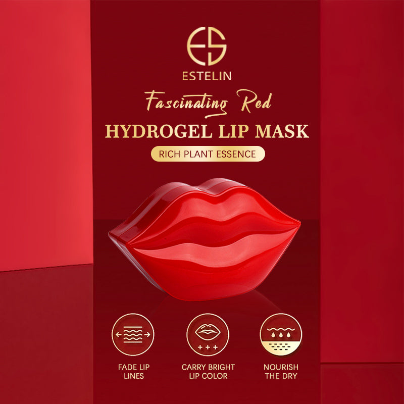 ESTELIN Fascinating Red Nourishing and Smoothing Lip Mask - 22 Pcs - Dr-Rashel-Official