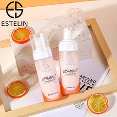 ESTELIN Skin Care Deep Cleaning Pore Cleaning Vitamin C Cleansing Mousse 135ML - Dr-Rashel-Official