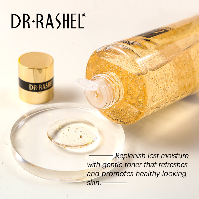 Dr.Rashel 24K Gold Radiance & Anti-Aging Essence Toner - 300ml - Dr-Rashel-Official