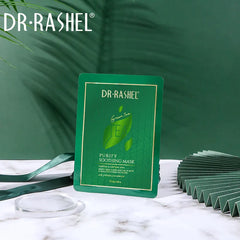 Dr Rashel Green Tea Purify Soothing Mask Sheets Pack of 5