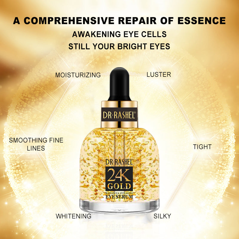 Dr.Rashel 24K Gold Radiance & Anti Aging Eye Serum - Dr-Rashel-Official