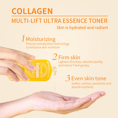 DR RASHEL Collagen Multi-Lift Ultra Anti-wrinkle Essence Toner 100ml - Dr-Rashel-Official