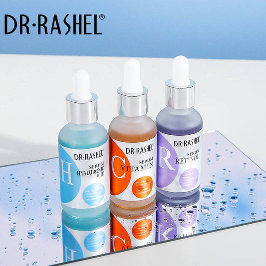 Dr.Rashel Vitamin C , Hyaluronic Acid And Retinol Facial Serum - Pack Of 3 - Dr-Rashel-Official
