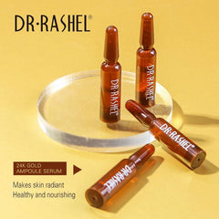 DR RASHEL Skin Care 24K Gold Ampoule face Serum 2ml x 7pcs - Dr-Rashel-Official