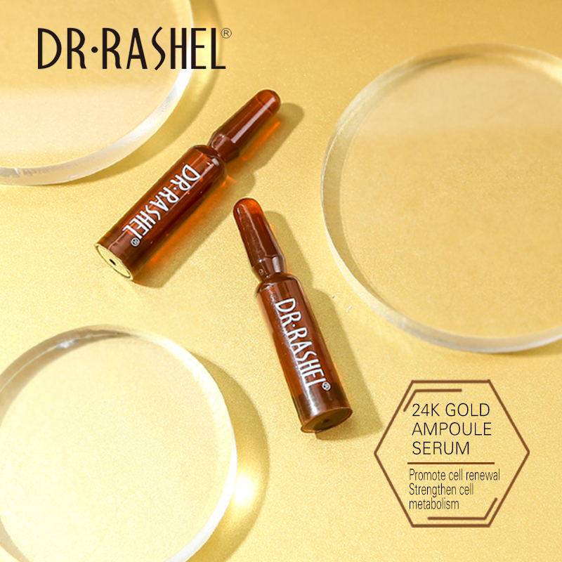 DR RASHEL Skin Care 24K Gold Ampoule face Serum 2ml x 7pcs - Dr-Rashel-Official