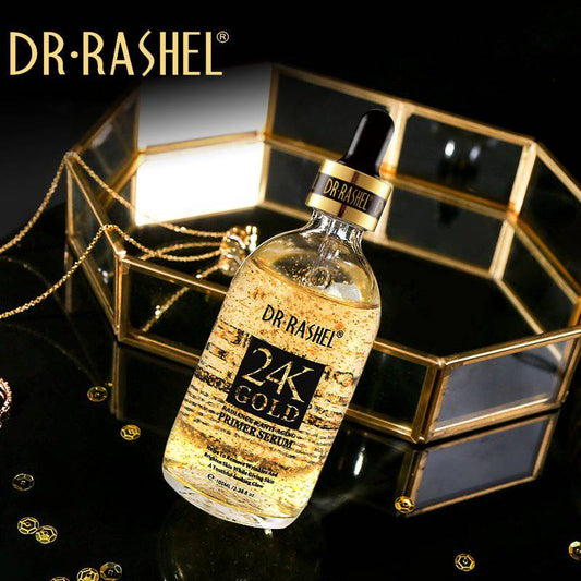 Dr.Rashel 24K Gold Radiance & Anti Aging Primer Serum - 100ml - Dr-Rashel-Official