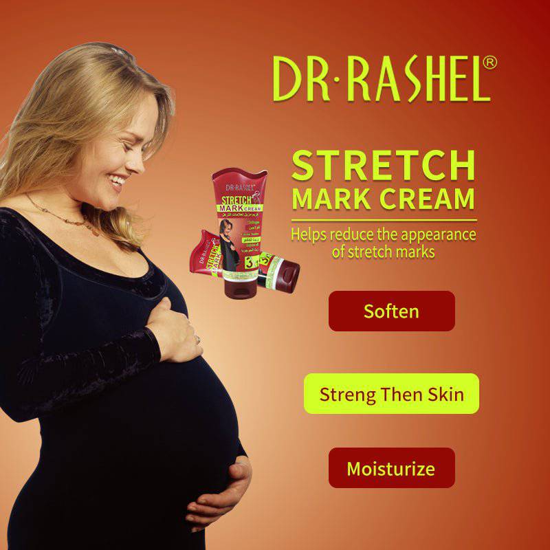 Dr.Rashel 3 in 1 Stretch Mark Remover Cream with Collagen Cocoa Butter & Jojoba Oil - 150gms - Dr-Rashel-Official