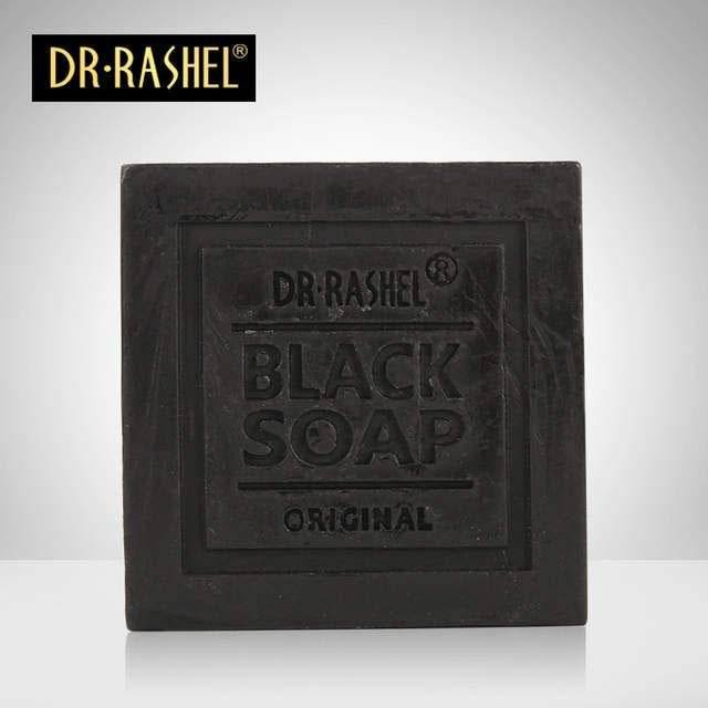 Dr.Rashel Collagen Charcoal Black Soap Deep Cleansing Facial Soap Tighten Pores, Acne & Oil Control - 100g - Dr-Rashel-Official