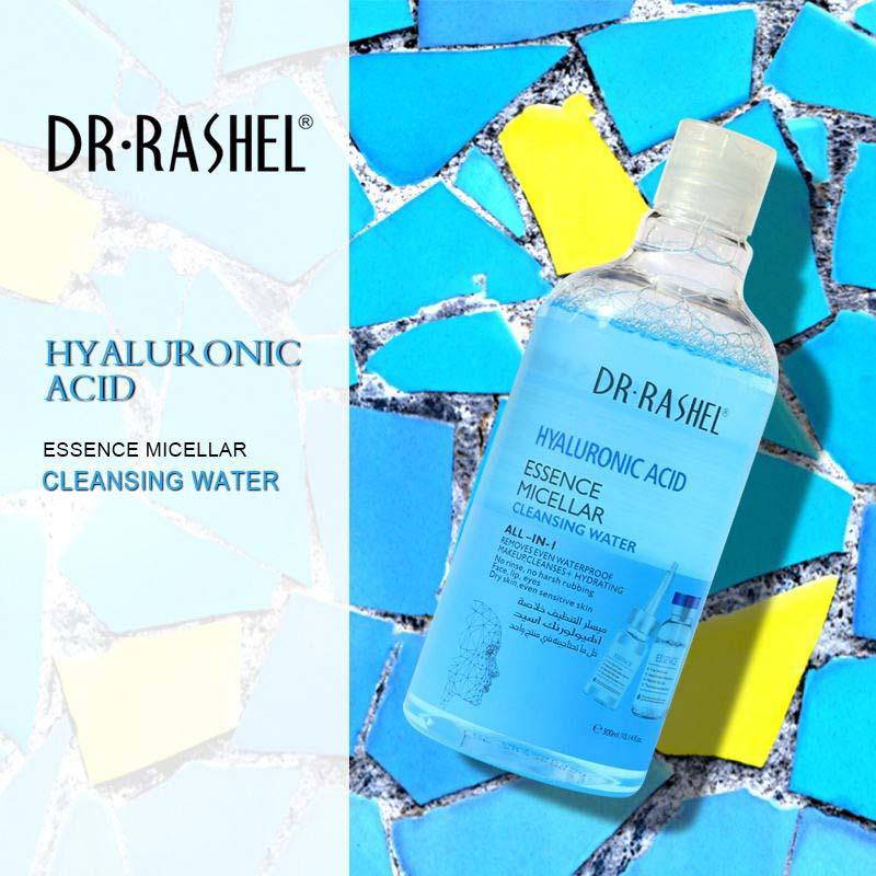 Dr.Rashel Hyaluronic Acid Essence Micellar Cleansing Water All in 1 - 300ml - Dr-Rashel-Official