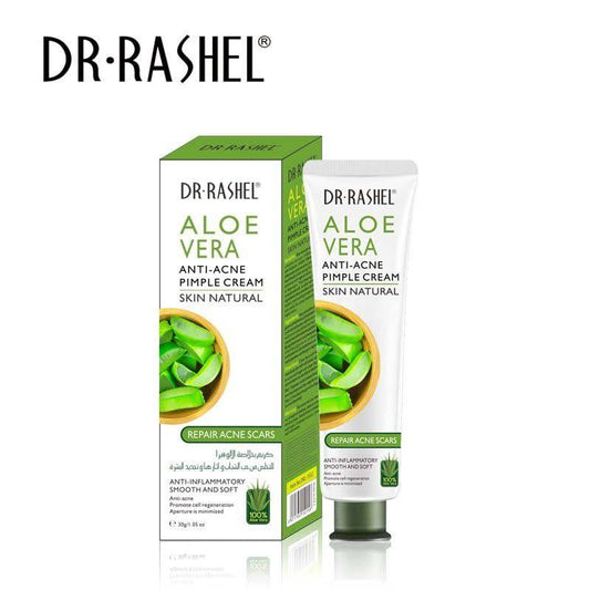 Dr.Rashel Skin Natural Aloe Vera Anti Acne Pimple Cream - 30gms - Dr-Rashel-Official