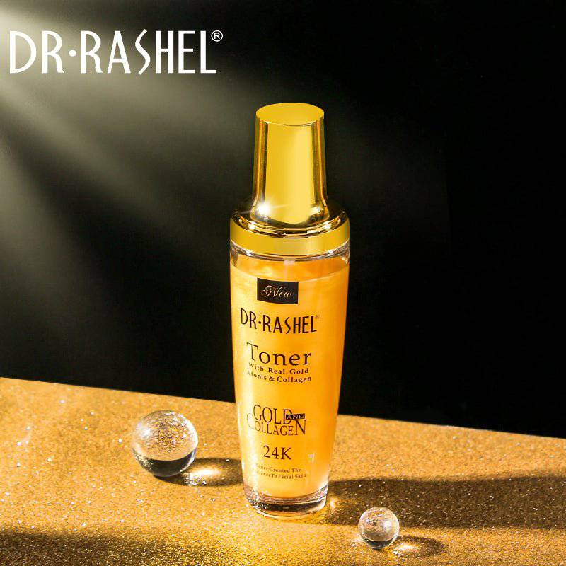 Dr.Rashel Toner with Real Gold Atoms & Collagen 24K Granted the Radiance to Facial Skin - Dr-Rashel-Official