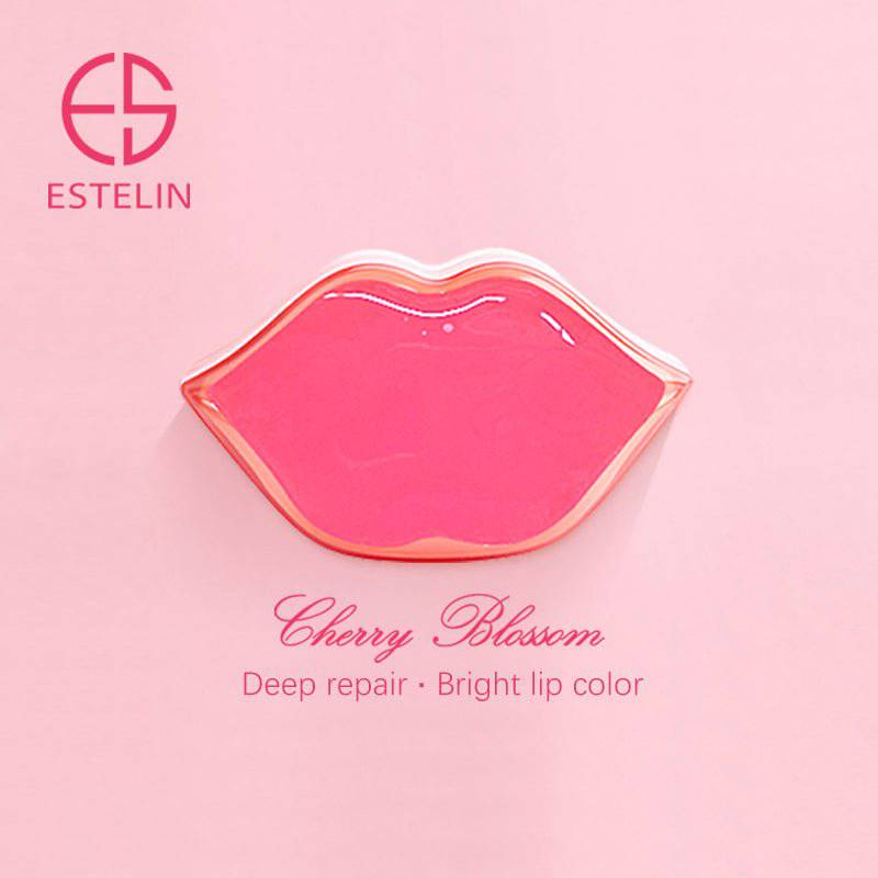 ESTELIN Cherry Blossom Pink Hydrating Lip Patch Sleeping Lip Mask - 22 Pcs - Dr-Rashel-Official