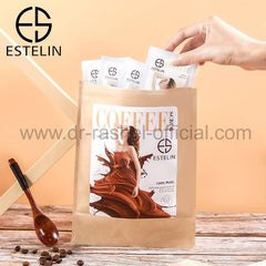 Estelin Coffee 100% Pure Natural Body Scrub by Dr.Rashel - Pack of 7 - Dr-Rashel-Official