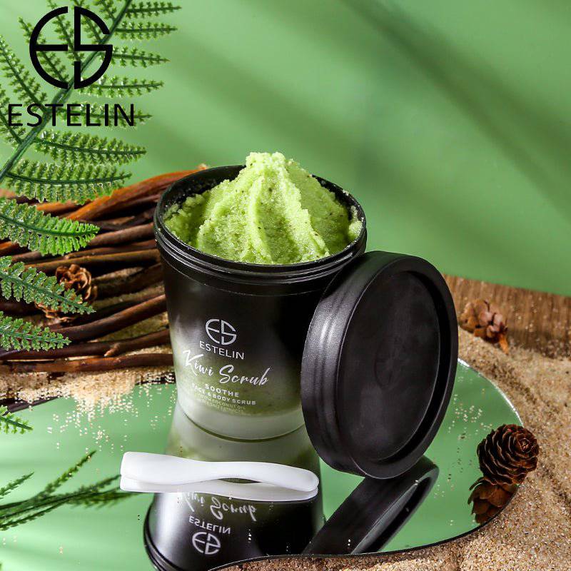 Estelin Kiwi Scrub Soothe Face & Body Scrub by Dr.Rashel - 280g - Dr-Rashel-Official