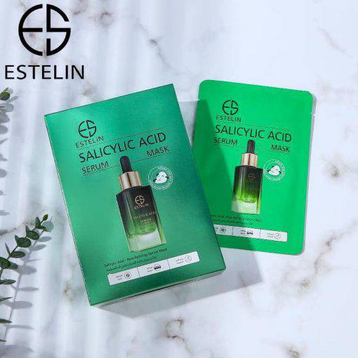 Estelin pore refining serum mask Sheets - Salicylic acid - Dr-Rashel-Official