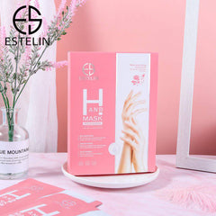 ESTELIN Rose Nourishing Hand Mask Moisturizing Spa For Hands - 2 Pairs - Dr-Rashel-Official